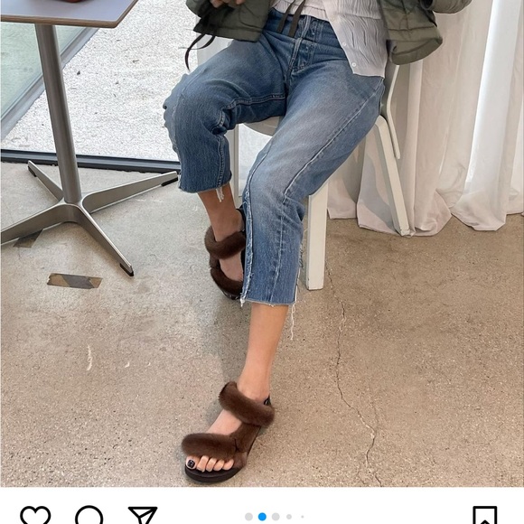 Mink fur sandal - Picture 6 of 6